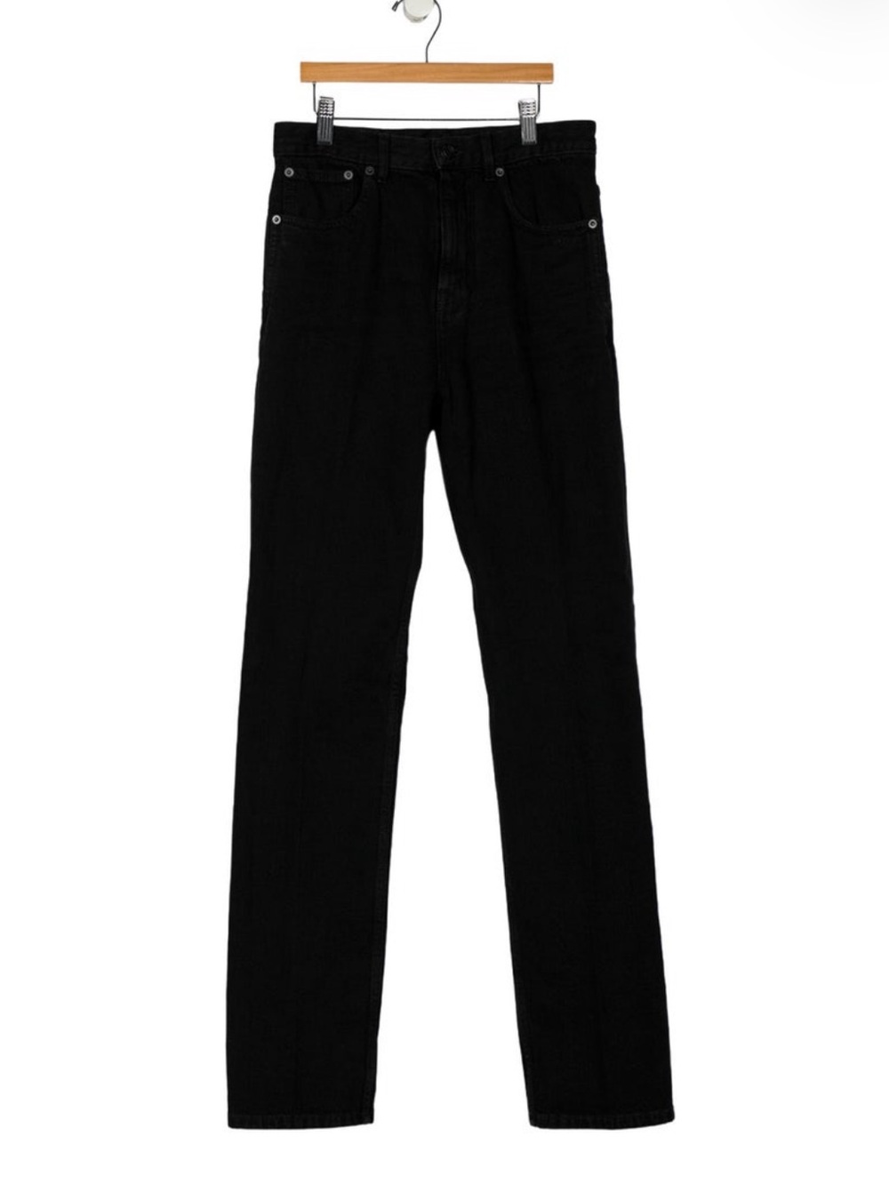 Saint Laurent Back Women's Straight Jeans - Classic Fit